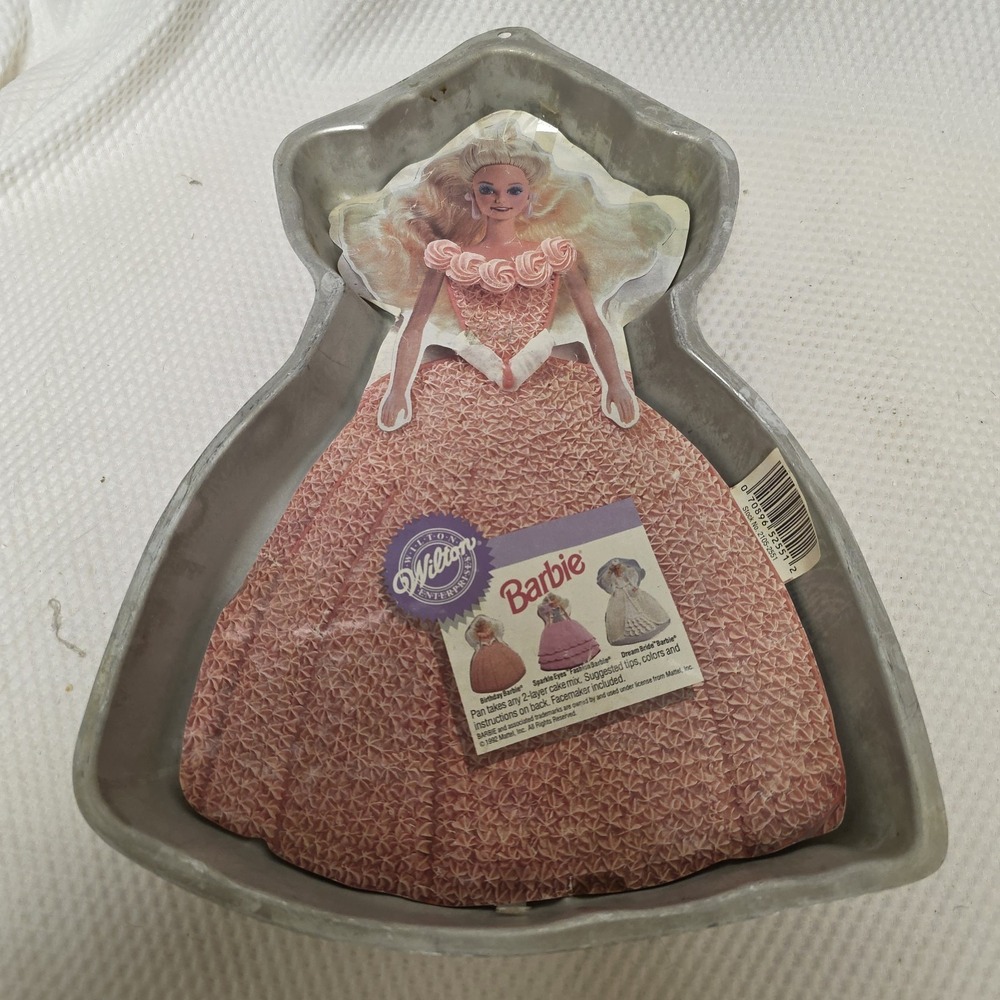 Wilton Barbie Cake Pan Vintage 1992, Wilton #2105-2551 Birthday Party Fashion